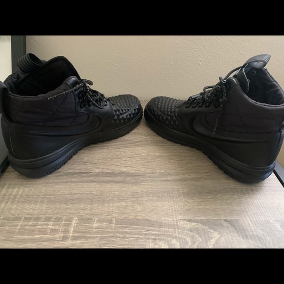 Nike Lunar Force 1 Duck Boot Black - Picture 6 of 7